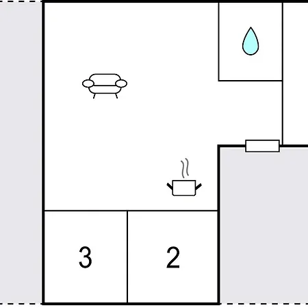 3 Bedroom Beautiful In Casa de Férias *